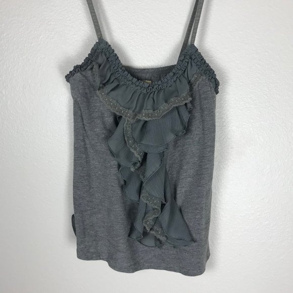 Hollister Tops - 3/$20 Hollister Ruffle Tank Top XS